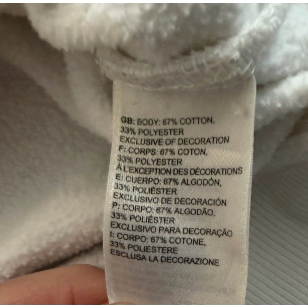 The North Face White Pullover Hoodie Sweatshirt Womens Medium - Picture 4 of 7